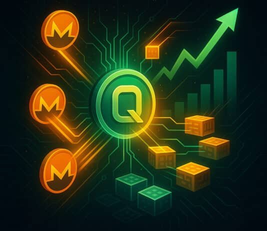 XMR mining on $QUBIC is going EXPONENTIAL