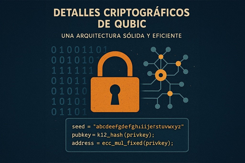 Detalles criptográficos de Qubic: una arquitectura sólida y eficiente