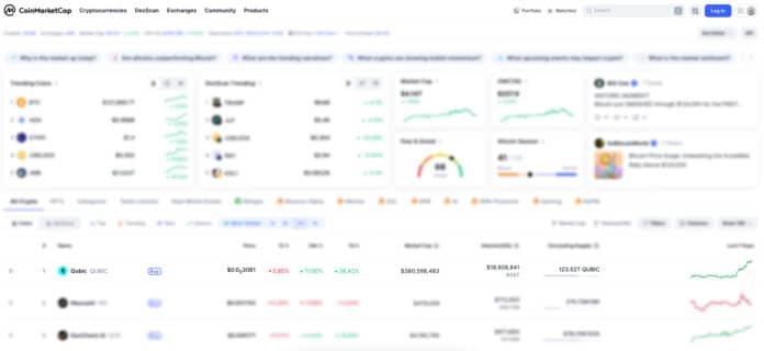 $QUBIC #1 most viewed on CoinMarketCap