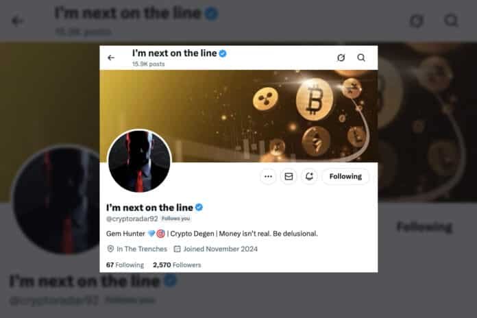 I’m Next on the Line